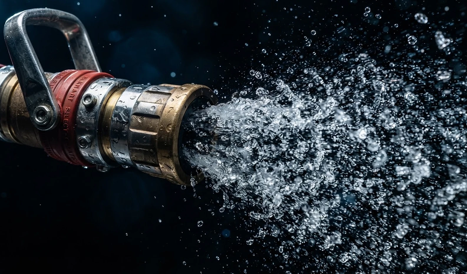 Pancaran air bertekanan tinggi dari variable nozzle